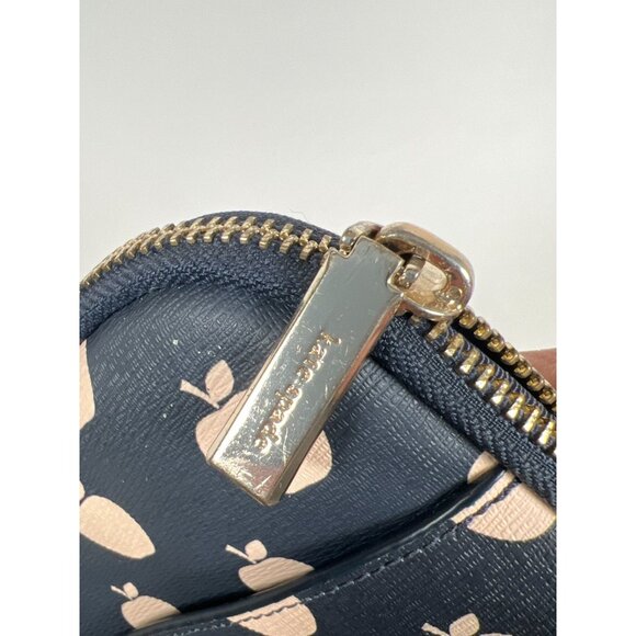 Kate Spade Women Apple Print Navy Blue Padded Laptop Tablet Sleeve Case - Picture 5 of 5